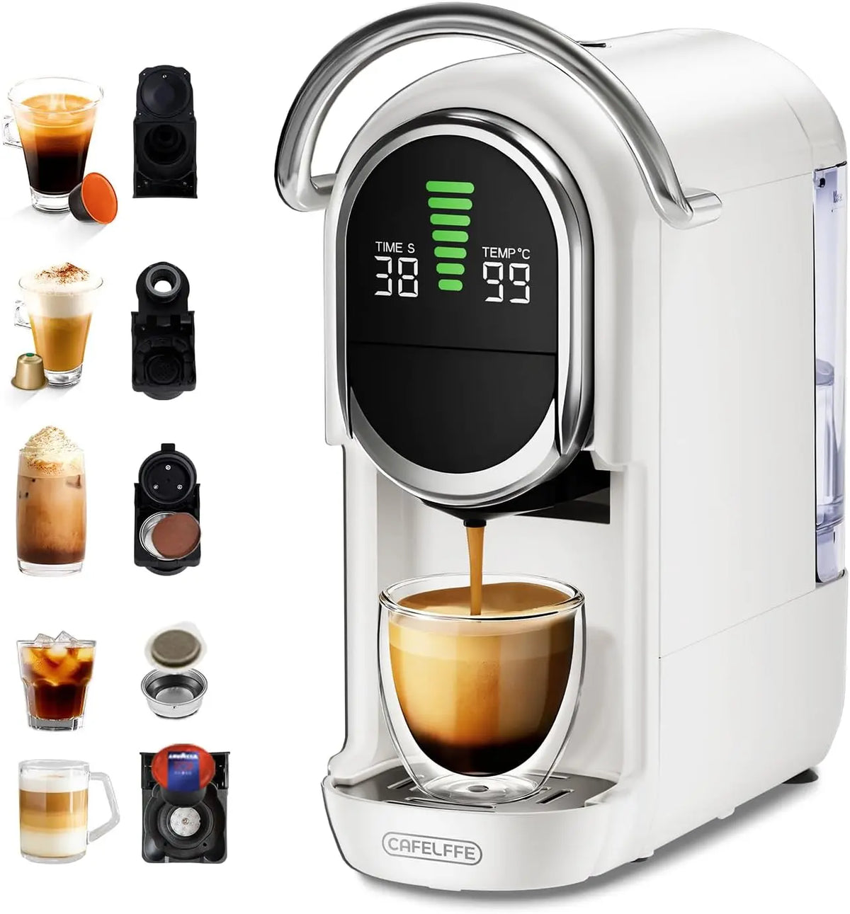 Kaffeemaschine MK-609S 1450W für Haushalt und Alltag