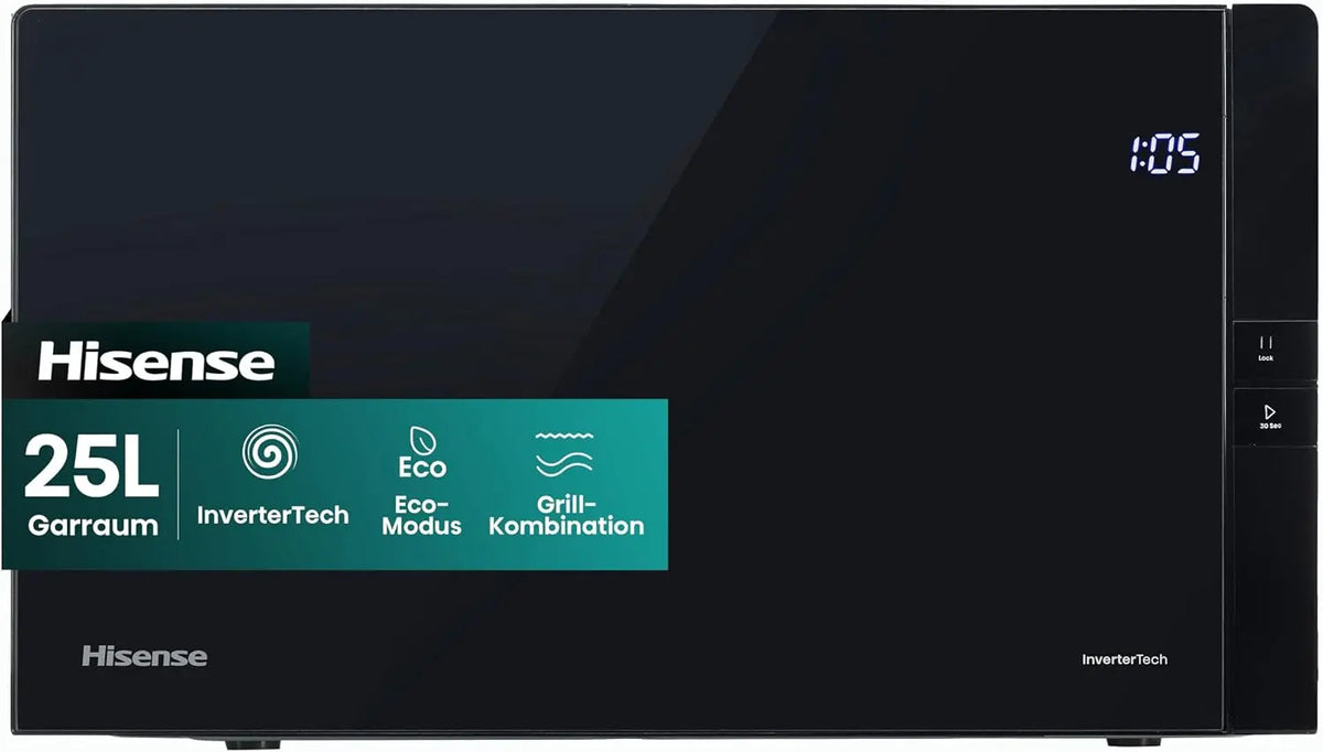 Hisense Mikrowelle H25MOBS4HGI 900W 25 L Schwarz