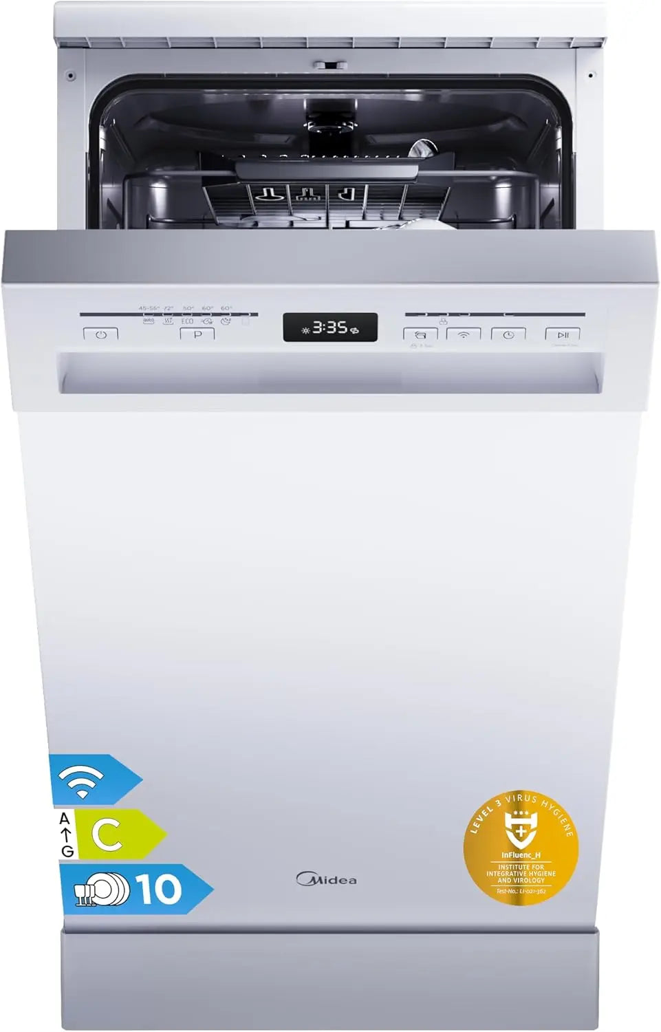 Midea Geschirrspüler 45cm für Haushalt und Alltag