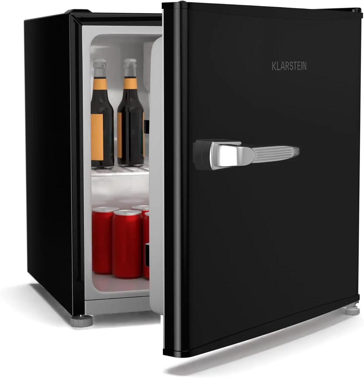 Kühlschrank 46L 37 dB Schwarz für Haushalt und Alltag