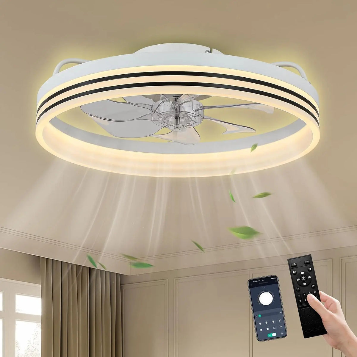 Ventilator Weiß für Haushalt und Alltag
