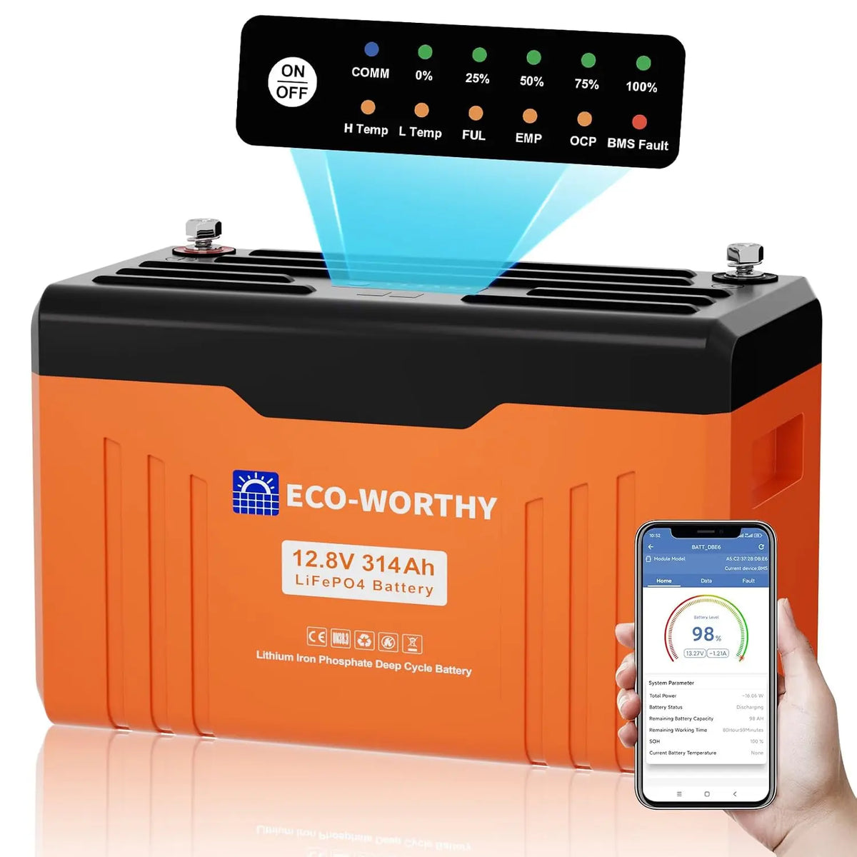 Produkt 12 V 314Ah mit Display