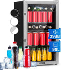 Kühlschrank 98 L Schwarz für Haushalt und Alltag