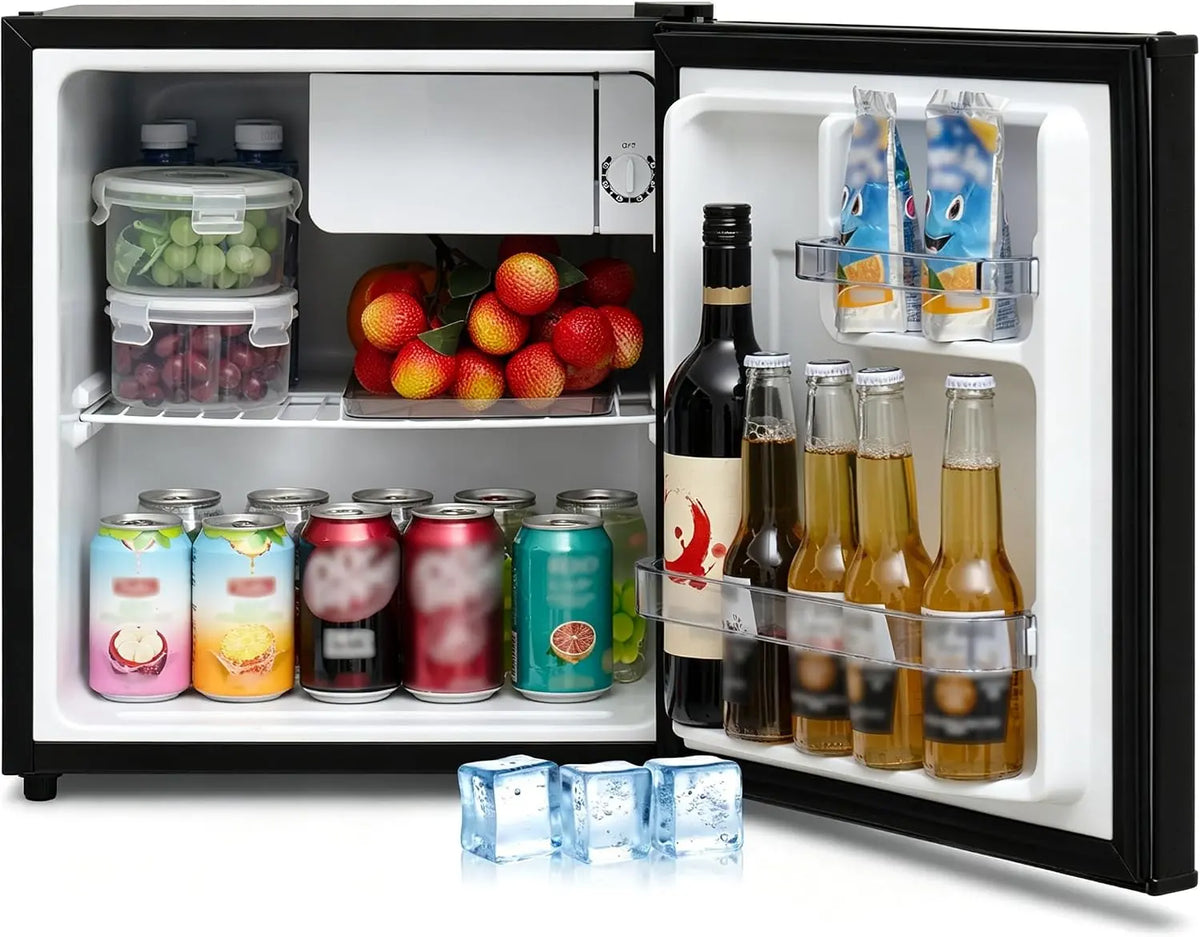 Kühlschrank 230 V 45L Schwarz für Haushalt und Alltag
