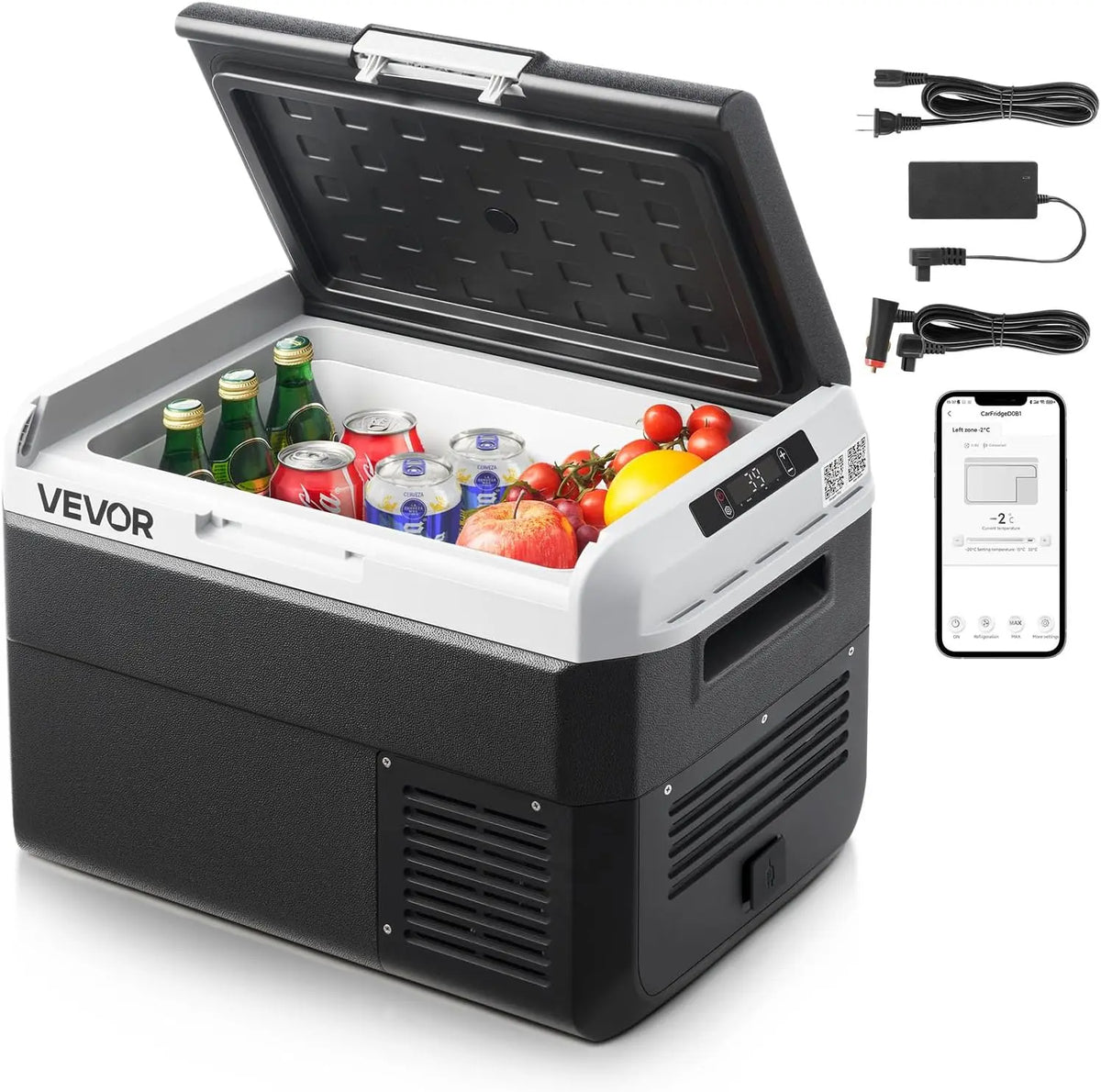 VEVOR Kühlschrank 24 V 25 L für Haushalt und Alltag