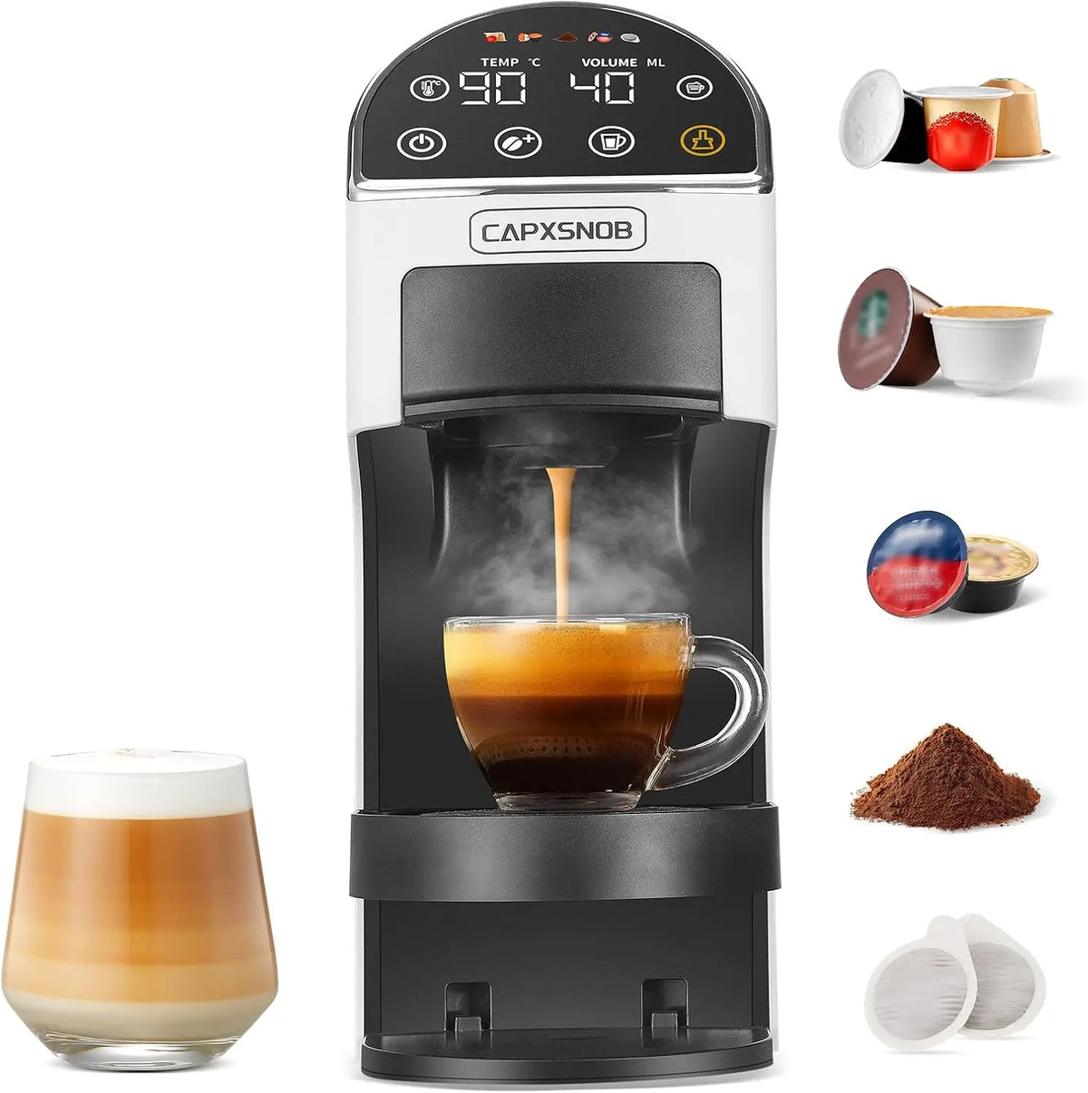 Kaffeemaschine 5in1 für Haushalt und Alltag