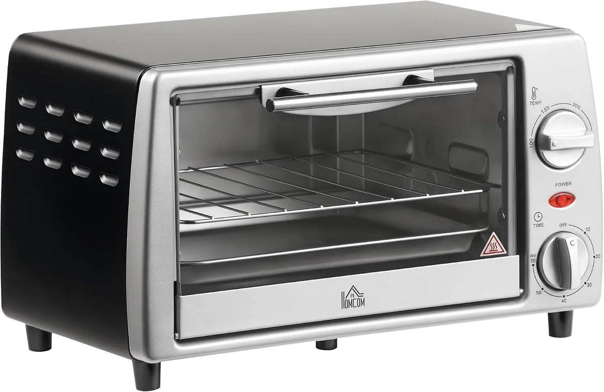 Einbau-Herd-Set 750W 10 L mit Timer Silber