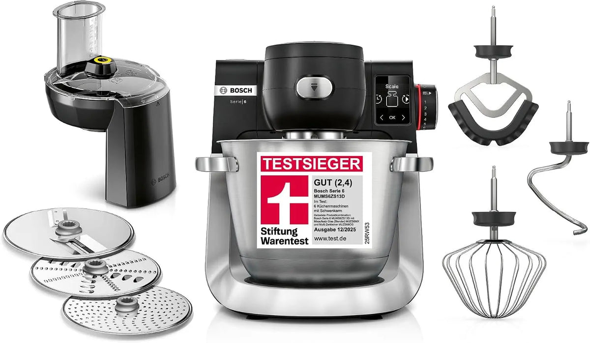 Bosch Küchenmaschine 1600 W 5,5l Schwarz
