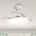 Ventilator 36 W 106 cm mit Fernbedienung Weiß
