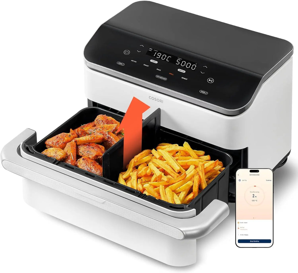 Heißluftfritteuse 10L für Haushalt und Alltag