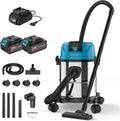 Staubsauger 18 V 15 l mit Edelstahl