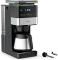 Krups Kaffeemaschine KT842810 1,25 L mit Edelstahl Schwarz