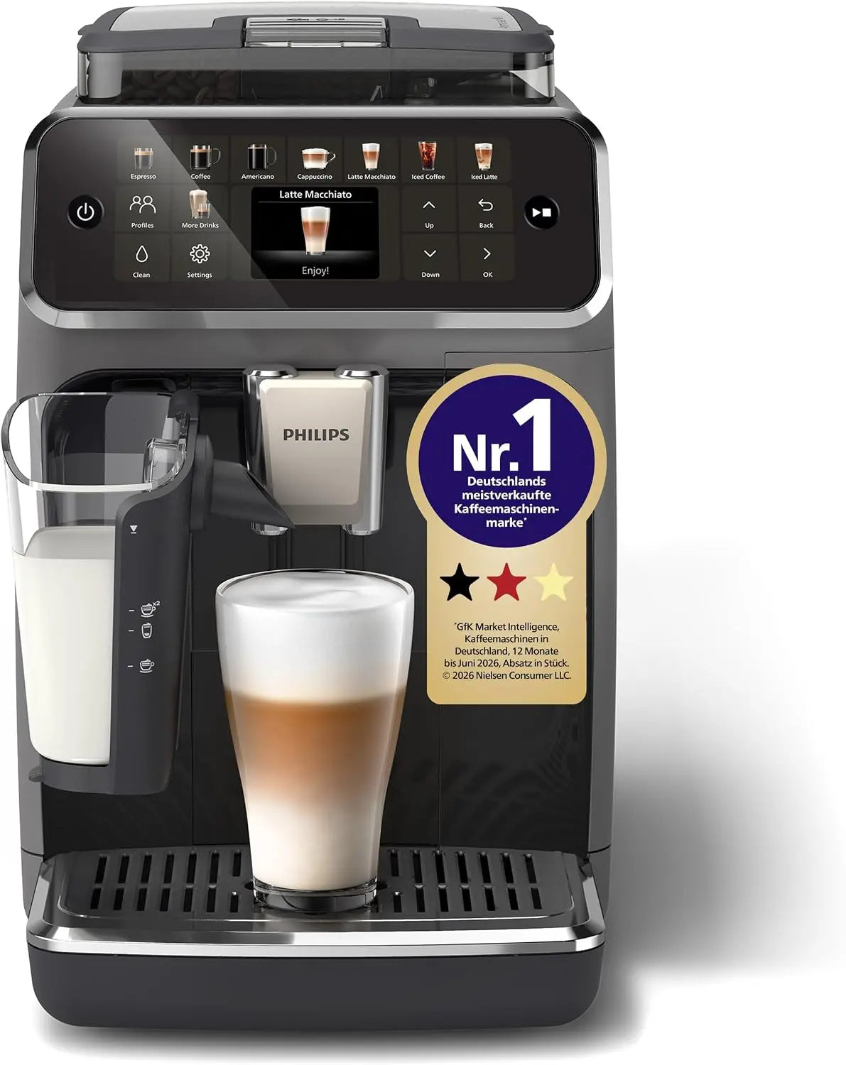 Philips Kaffeemaschine Schwarz