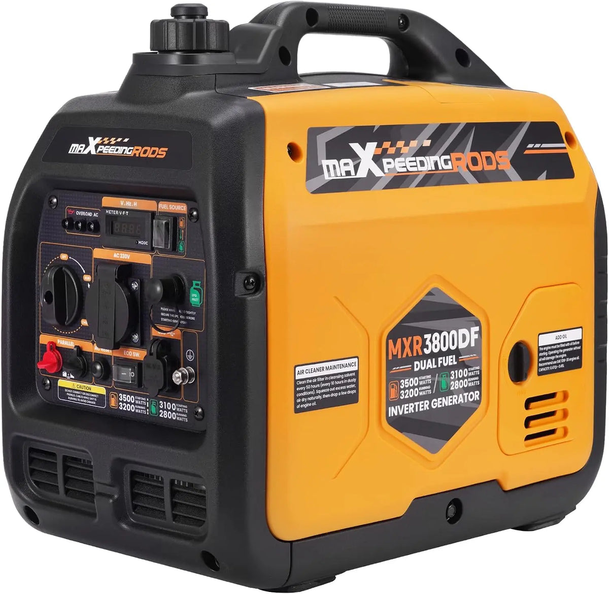 maXpeedingrods Inverter-Stromerzeuger 230 V 3500W