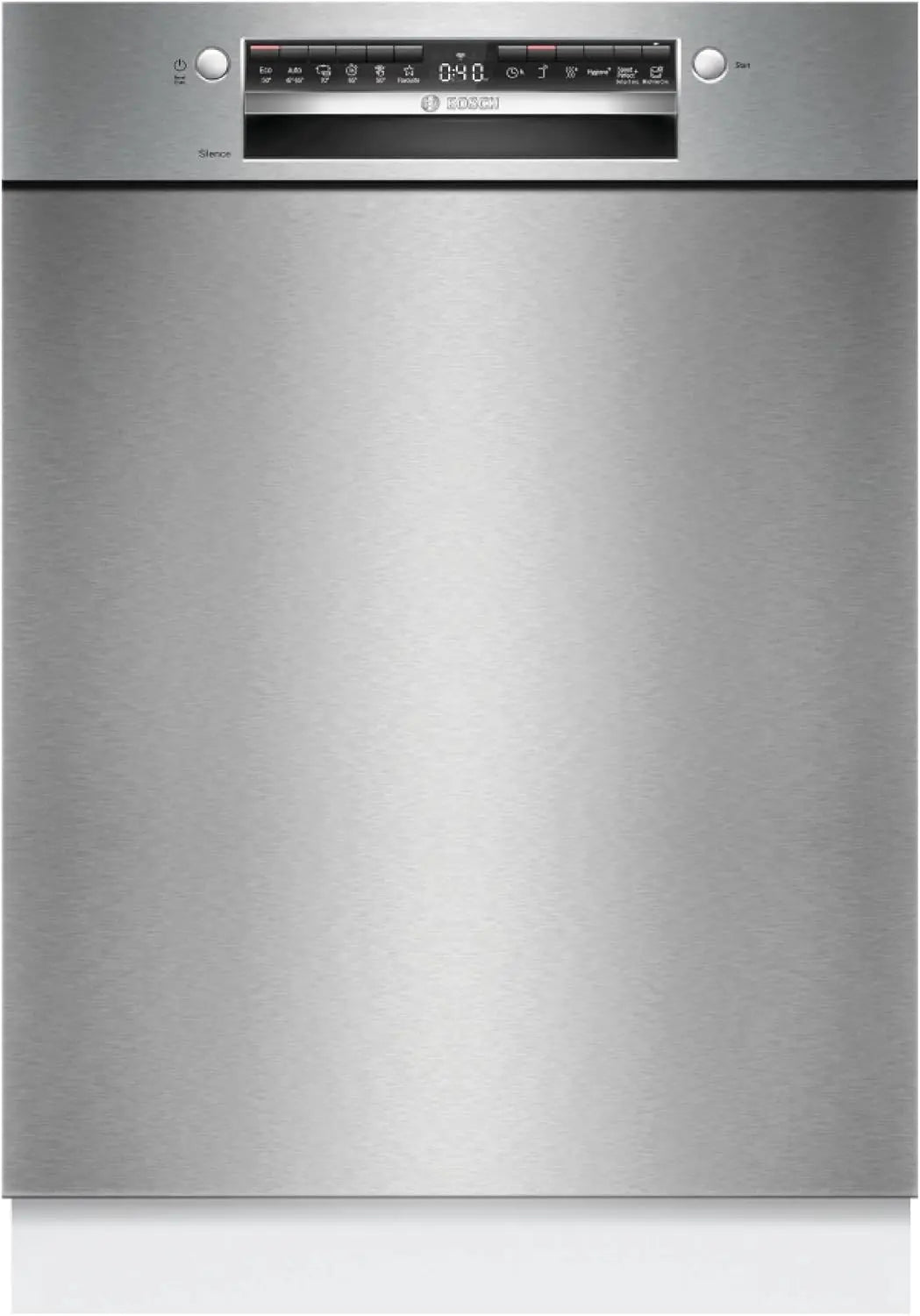 Bosch Geschirrspüler 60 cm mit Edelstahl Silber