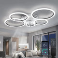 Ventilator 100cm mit Fernbedienung Schwarz