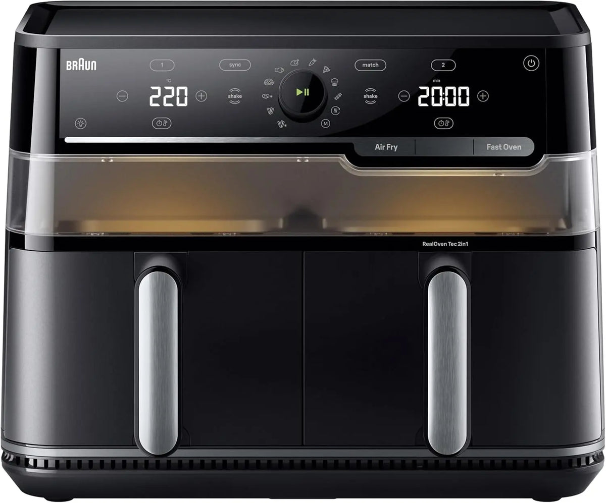 Braun Heißluftfritteuse TD5030IBK 2400W 10L Schwarz
