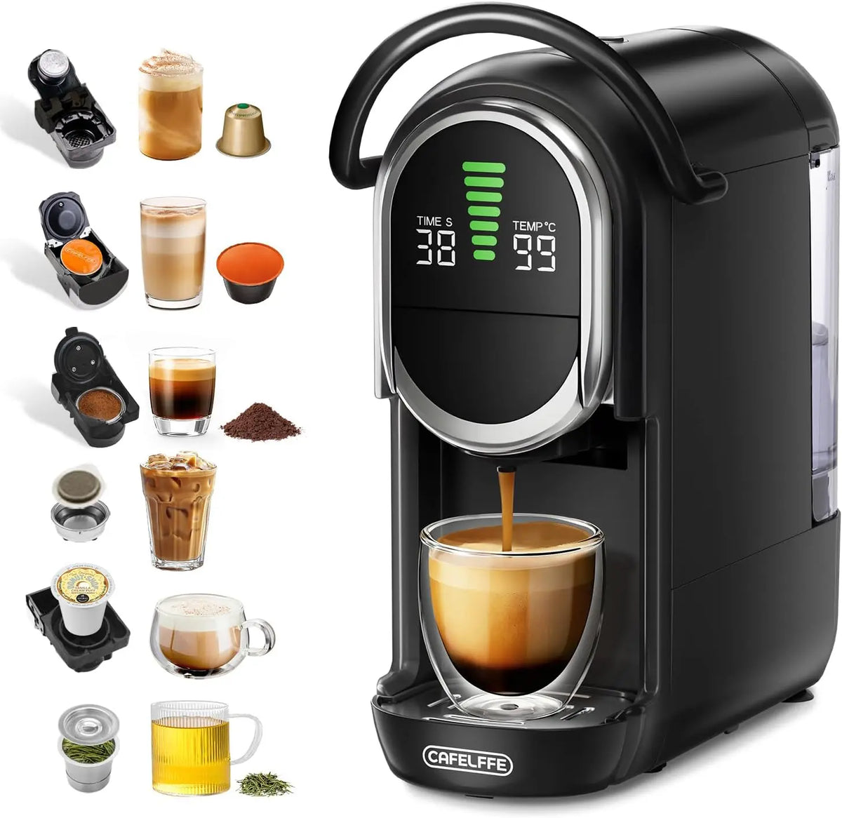 Kaffeemaschine MK-609S 1450 W für Haushalt und Alltag