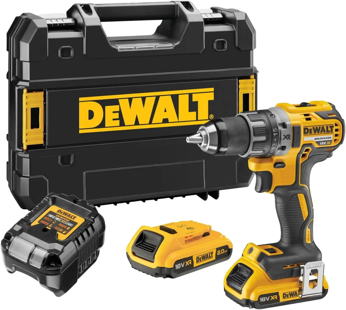 DeWalt Akku-Bohrschrauber DCD791D2 18 V 2Ah