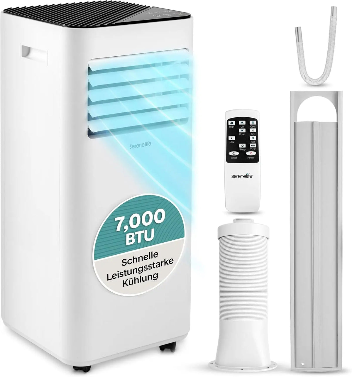 Klimaanlage 2,0 kW 28 m mit Fernbedienung