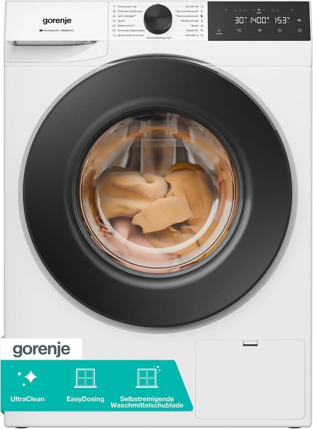 Gorenje Waschmaschine Weiß für Haushalt und Alltag