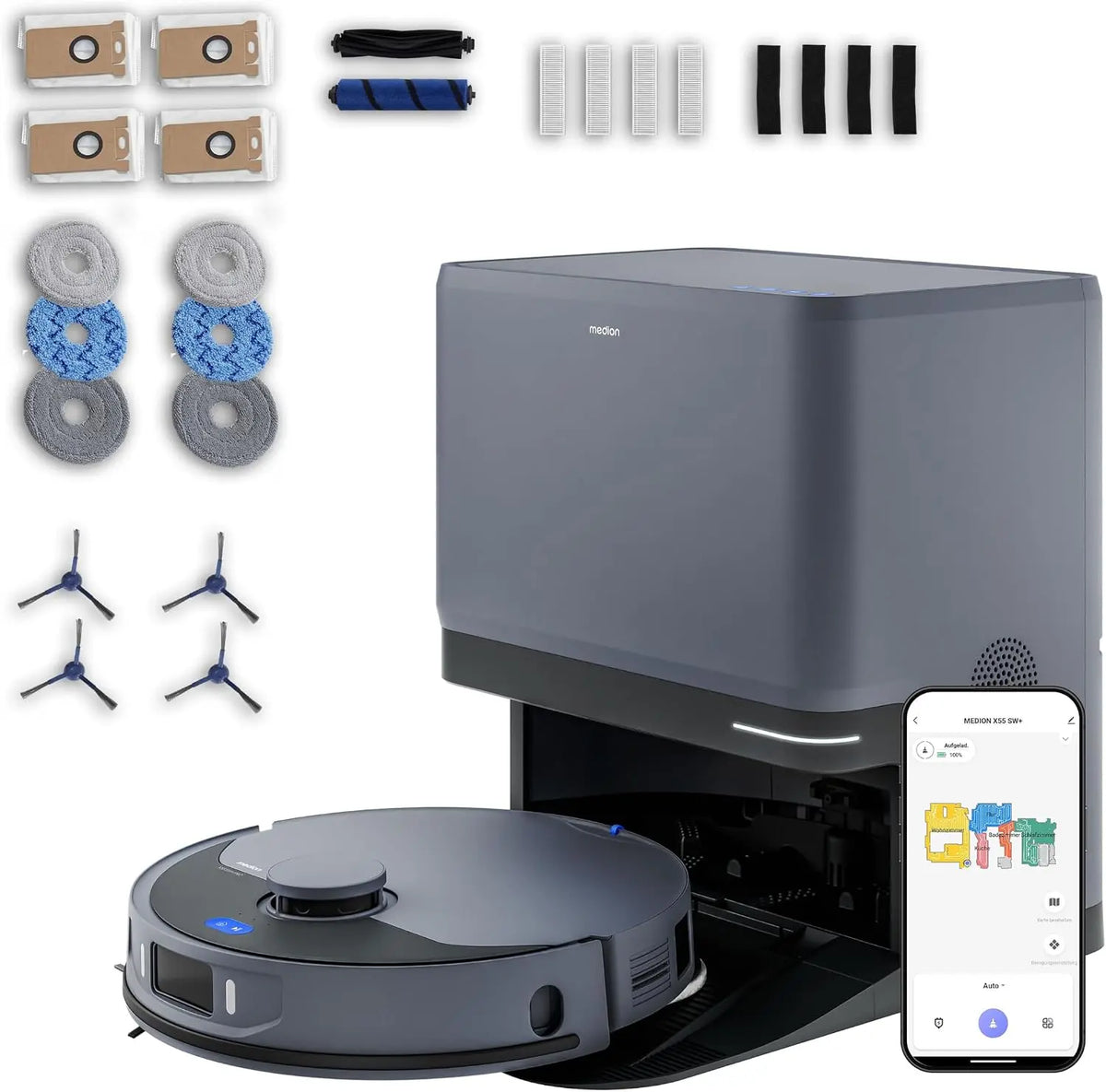 Medion Staubsauger X55 3in1 für Haushalt und Alltag