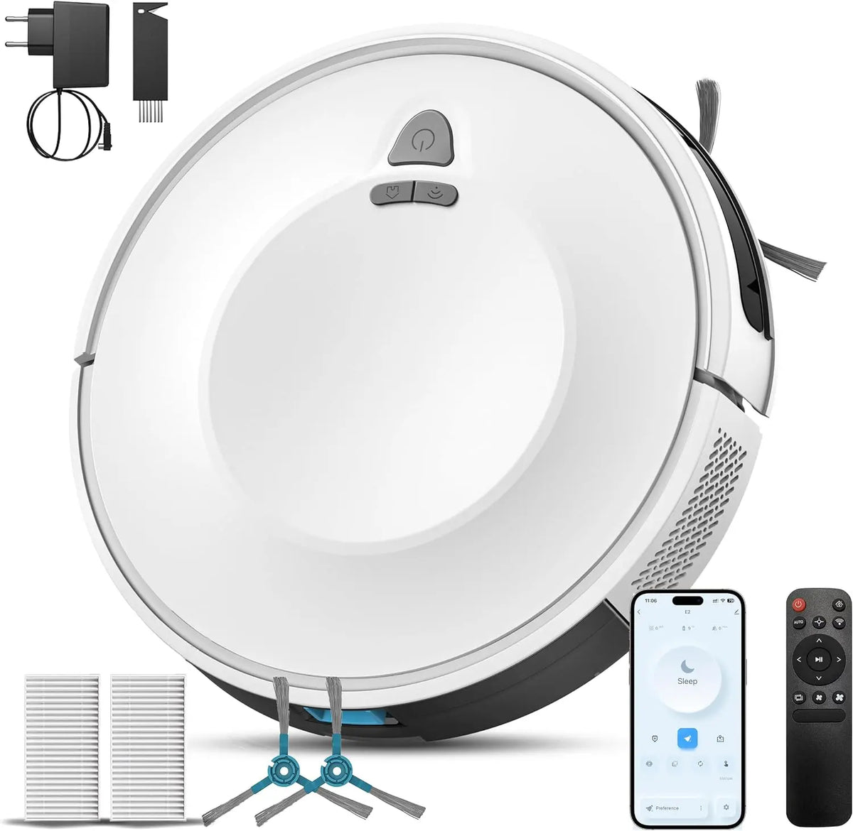 Staubsauger mit Fernbedienung für Haushalt und Alltag