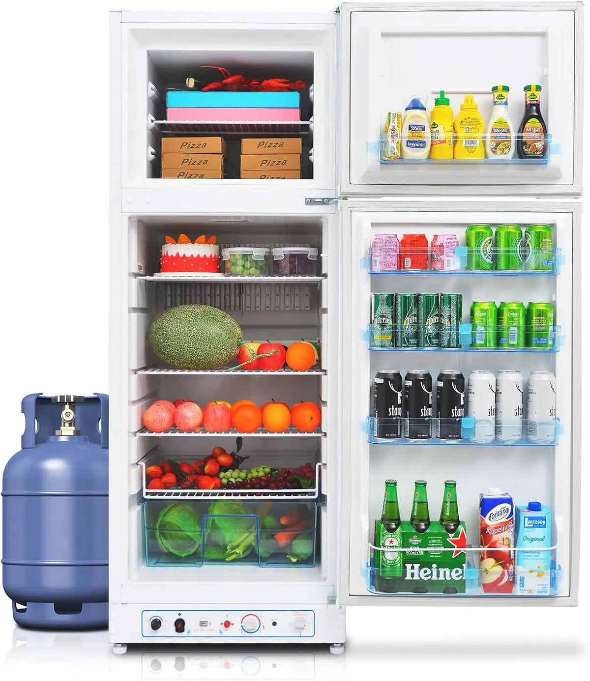 Kühlschrank 230 V 265L Weiß für Haushalt und Alltag