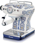 Kaffeemaschine 850W mit Edelstahl Silber
