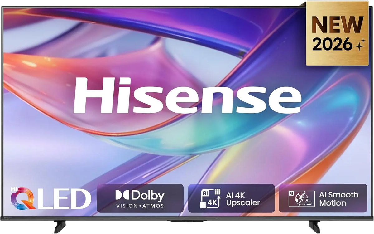 Hisense 75E7DS Fernseher 75 Zoll, 4K UHD QLED, Smart TV, Hi View AI Engine, 60Hz Game Mode Plus, Dolby Vision IQ, QLED Colour, Filmmaker, Smooth...