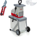IKRA Elektro Garten-/Walzenhäcksler ILH 3000A, Gartenschere & Brille