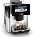 Siemens Kaffeemaschine EQ900 mit Display und Edelstahl Silber