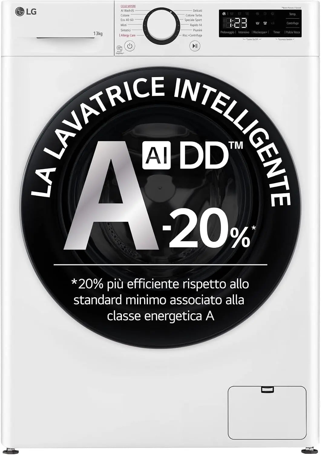 LG Waschmaschine A-20 Weiß für Haushalt und Alltag