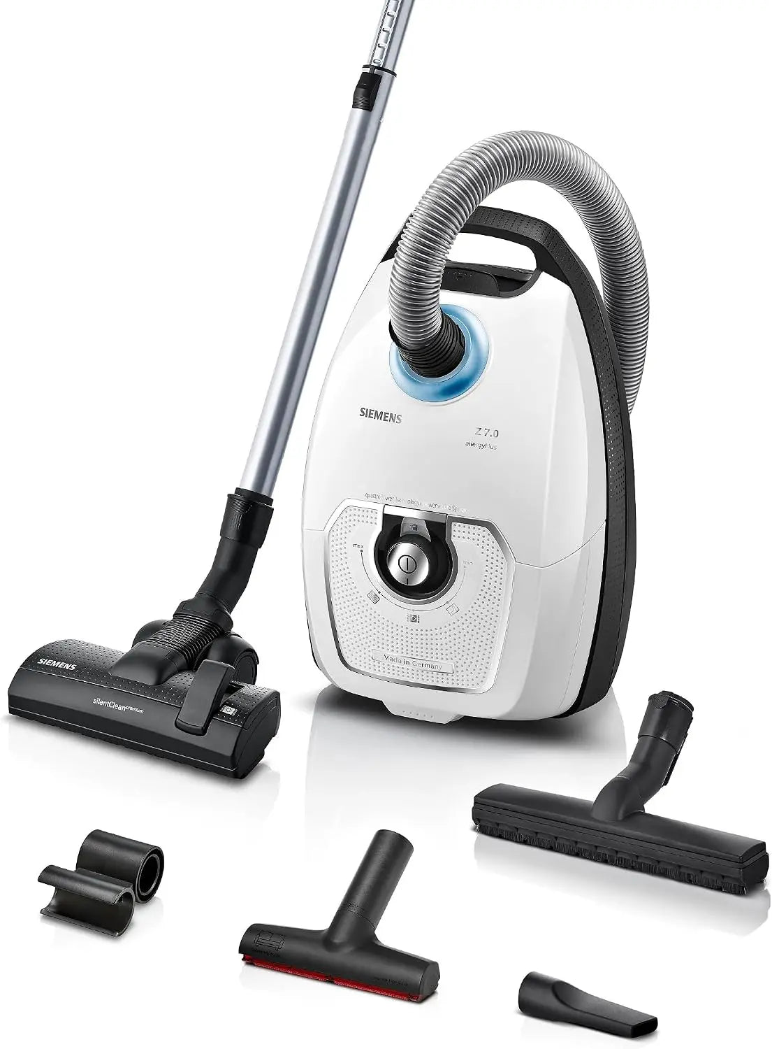 Siemens Staubsauger VSZ7442S 650 W 67dB Weiß