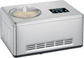 Severin Soft-Eismaschine mit Kompressor, Joghurtbereiter, 2x2L Eisbehälter