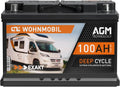 Fahrzeugzubehör 12 V 100Ah mit Solarfunktion