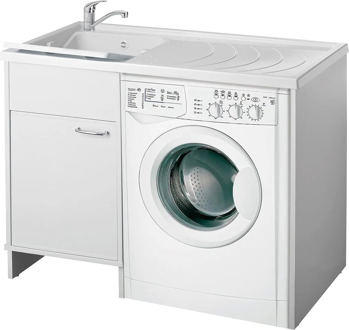 Waschmaschine 89 cm Weiß für Haushalt und Alltag