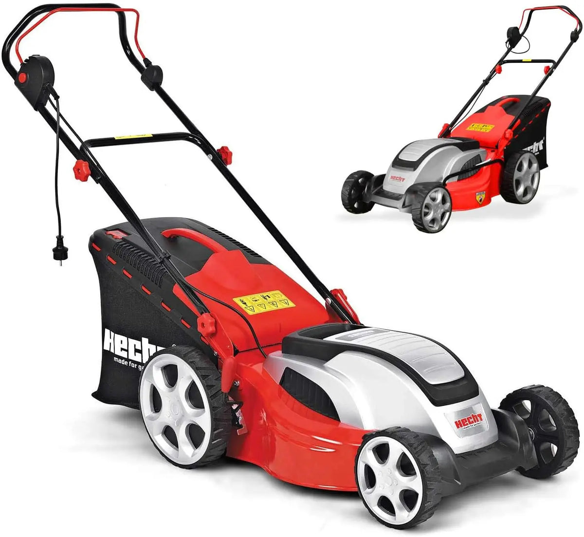 Rasenmäher 1800 W 60L 46 cm für Haushalt und Alltag