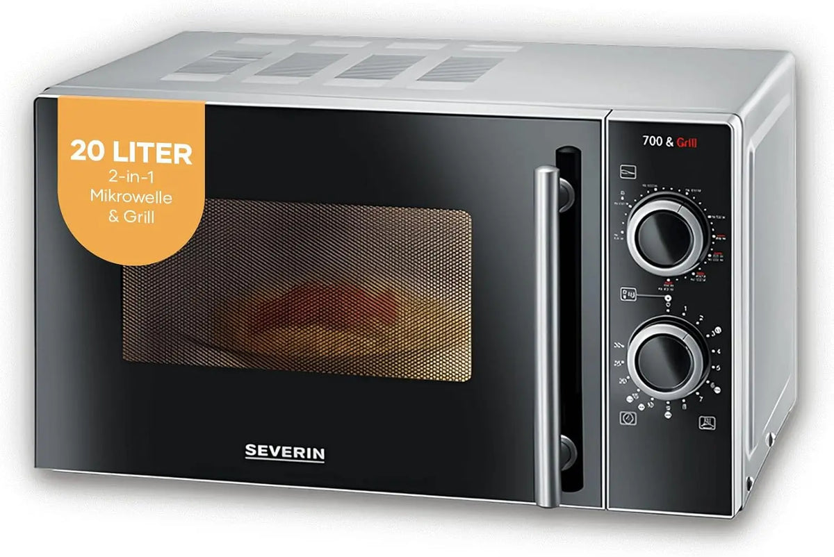Severin Mikrowelle 700 W Schwarz