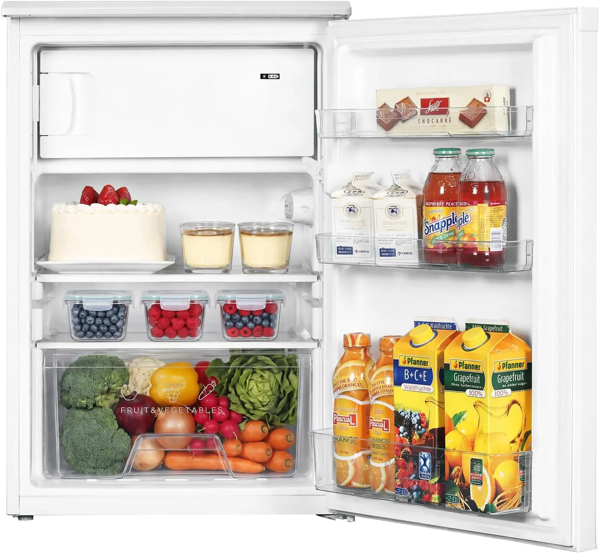 COMFEE Kühlschrank 113L 35dB für Haushalt und Alltag