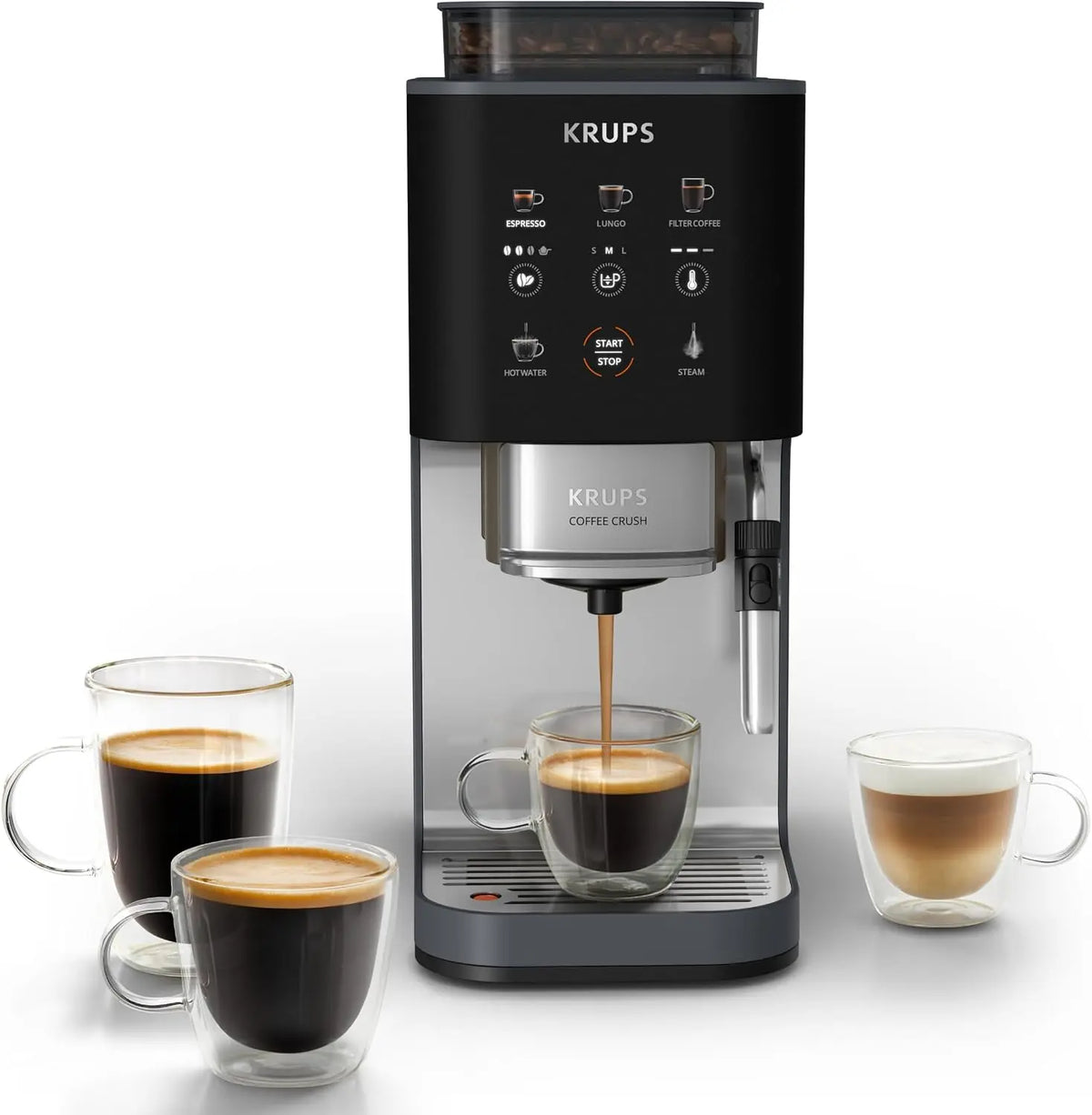 Krups Kaffeemaschine 15 cm für Haushalt und Alltag