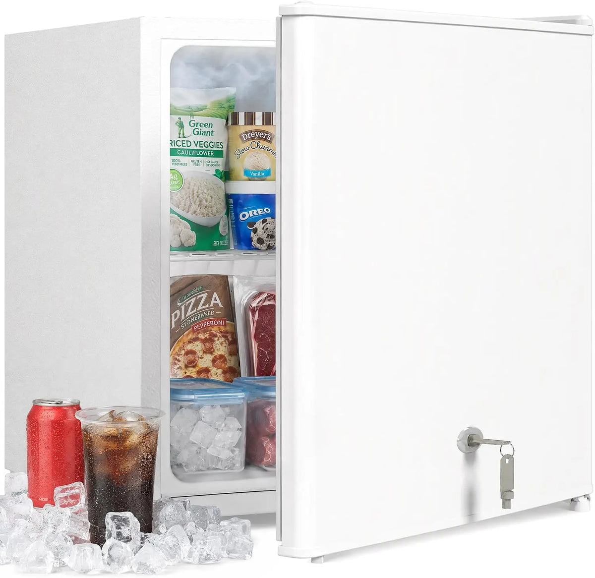 Gefrierschrank 35 L 48,8 cm Weiß