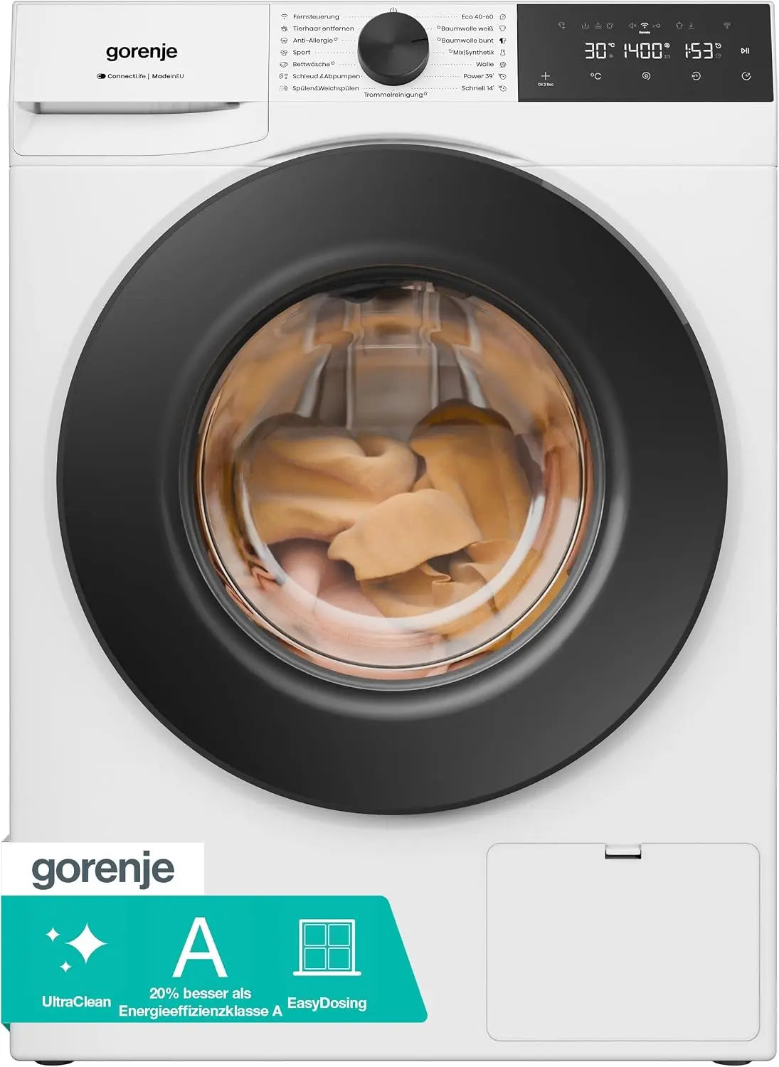 Gorenje Waschmaschine Weiß für Haushalt und Alltag