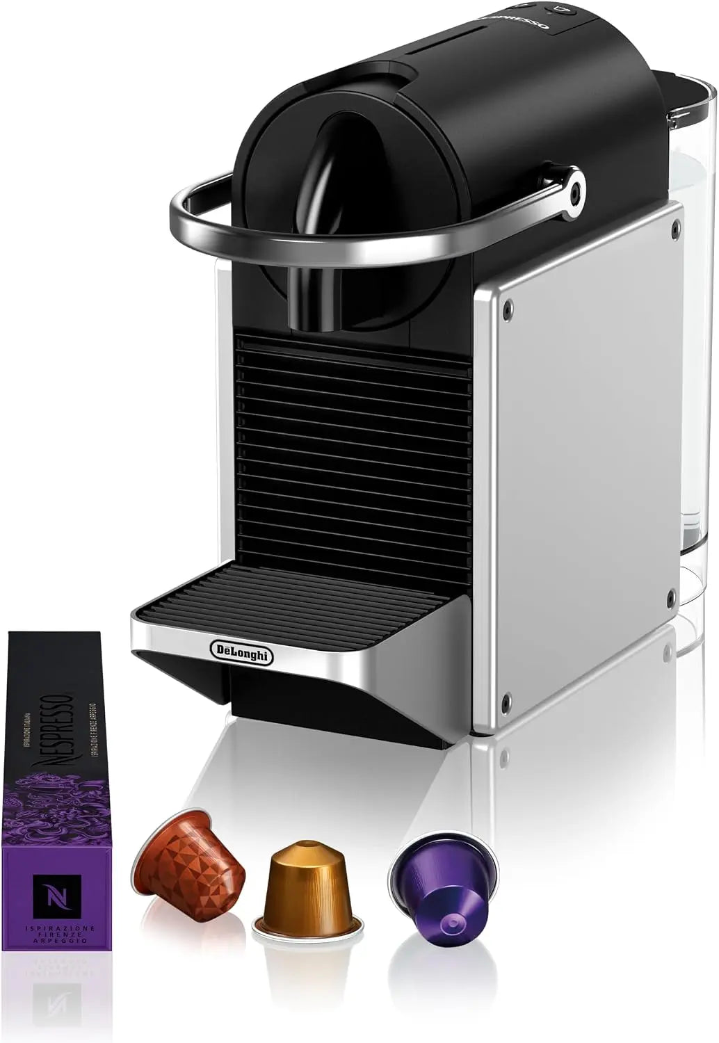 Kaffeemaschine EN127 Silber für Haushalt und Alltag