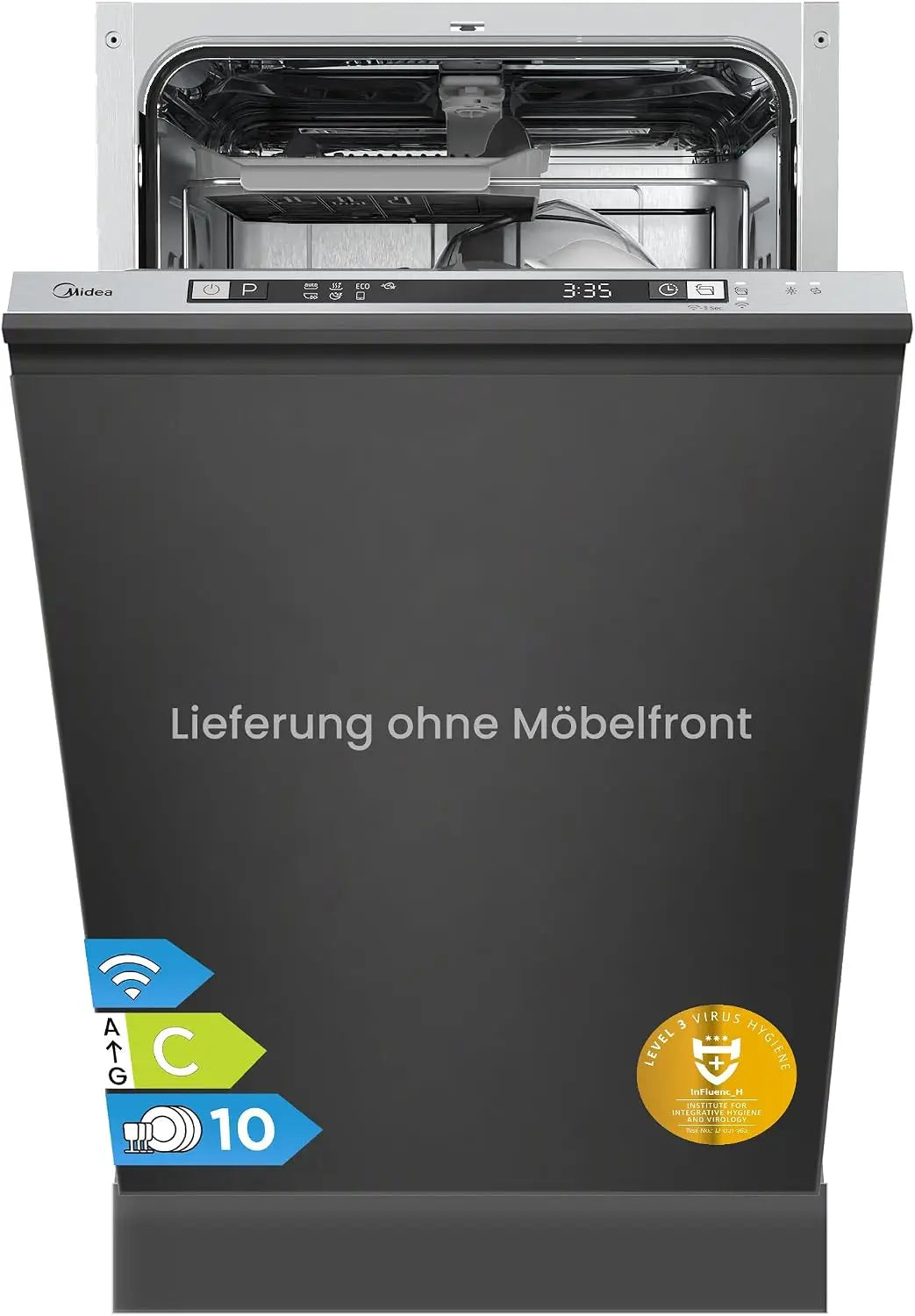 Midea Geschirrspüler 45cm für Haushalt und Alltag