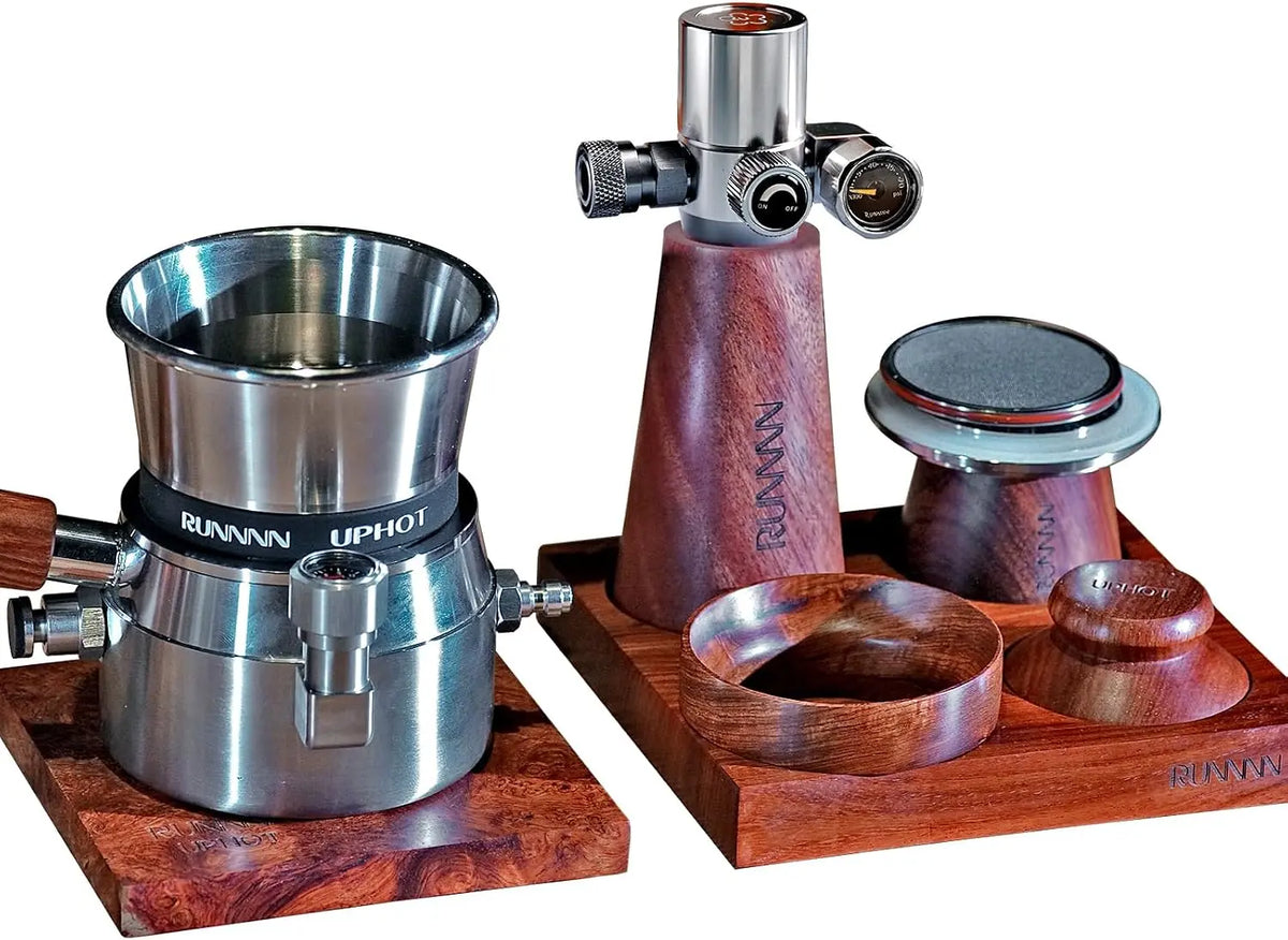 Kaffeemaschine 8in1 mit Edelstahl Silber