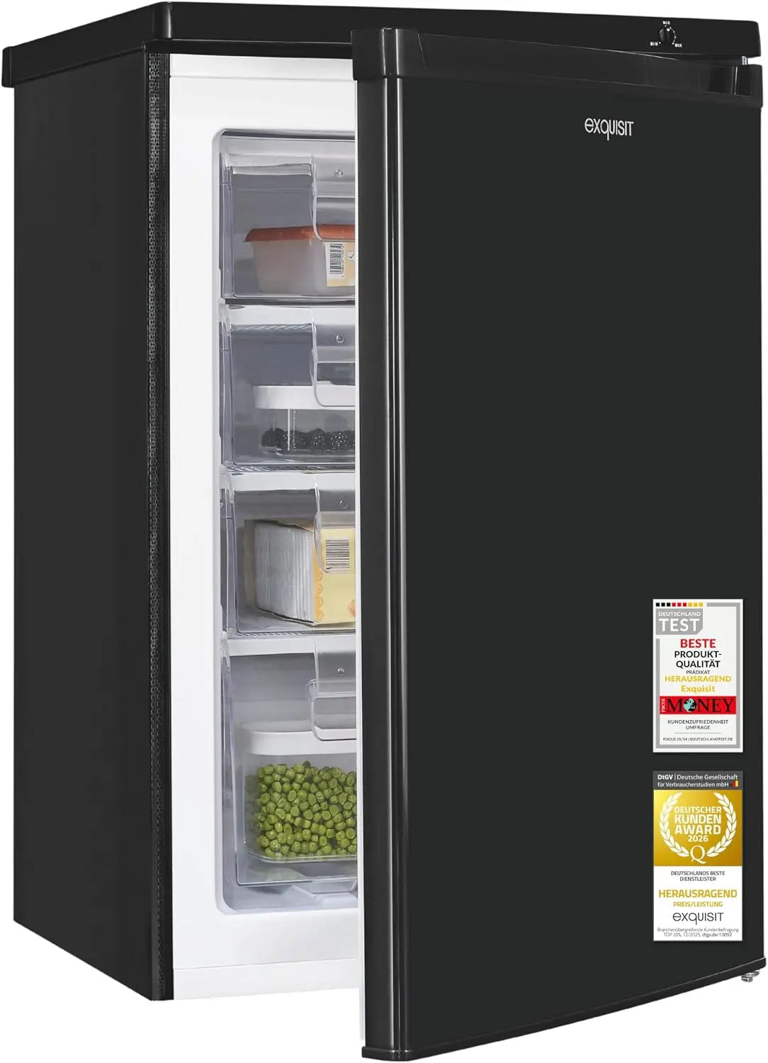 Gefrierschrank GS512 91 l für Haushalt und Alltag