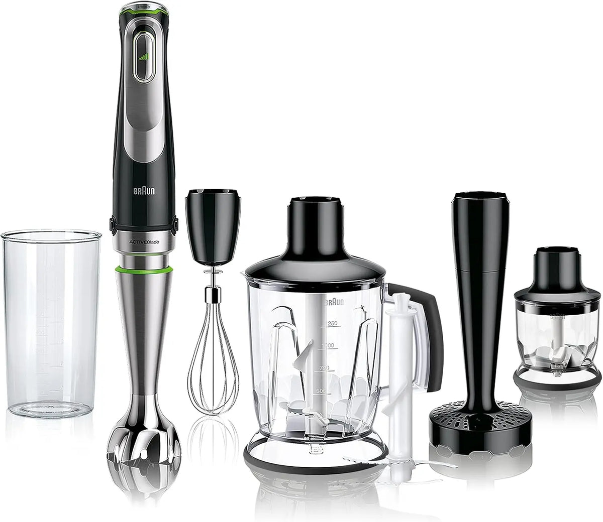 Braun Mixer 1200W Schwarz für Haushalt und Alltag