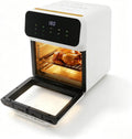 Heißluftfritteuse 1350w 10L mit Timer Schwarz