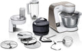Bosch Küchenmaschine 1000 W 1,25 L mit Edelstahl Weiß